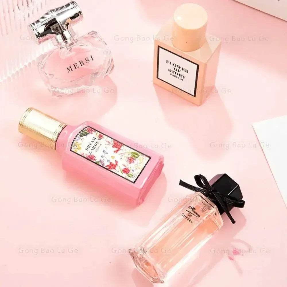 3*25ml+30ml Brand Perfume Women Gift Box four-piece Set Floral Pheromone Long-lasting Scent Exude feminine charm духи женские