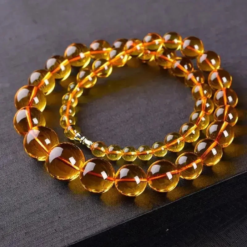 The New Amber Necklace Is The Same for Men and Women, Simple and Fashionable, and Versatile.