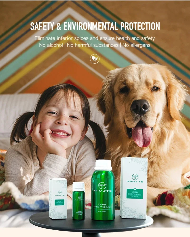 NAMSTE 500ml Perfumes Essential Oils For Aroma Diffuser Room Air Freshener Hot Sale Westin Hilton Ice age Kempinski Ritz Carlton