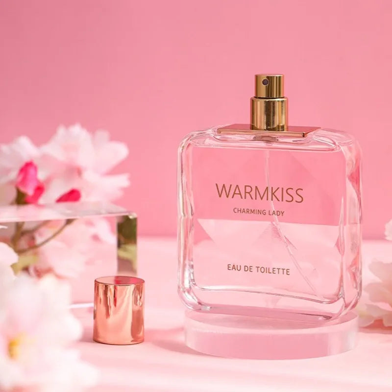 Womens Floral Fragrance Soft Graceful Refreshing Long Lasting Perfume with Romantic Rose Accents and Warm Woody Sensual Finish