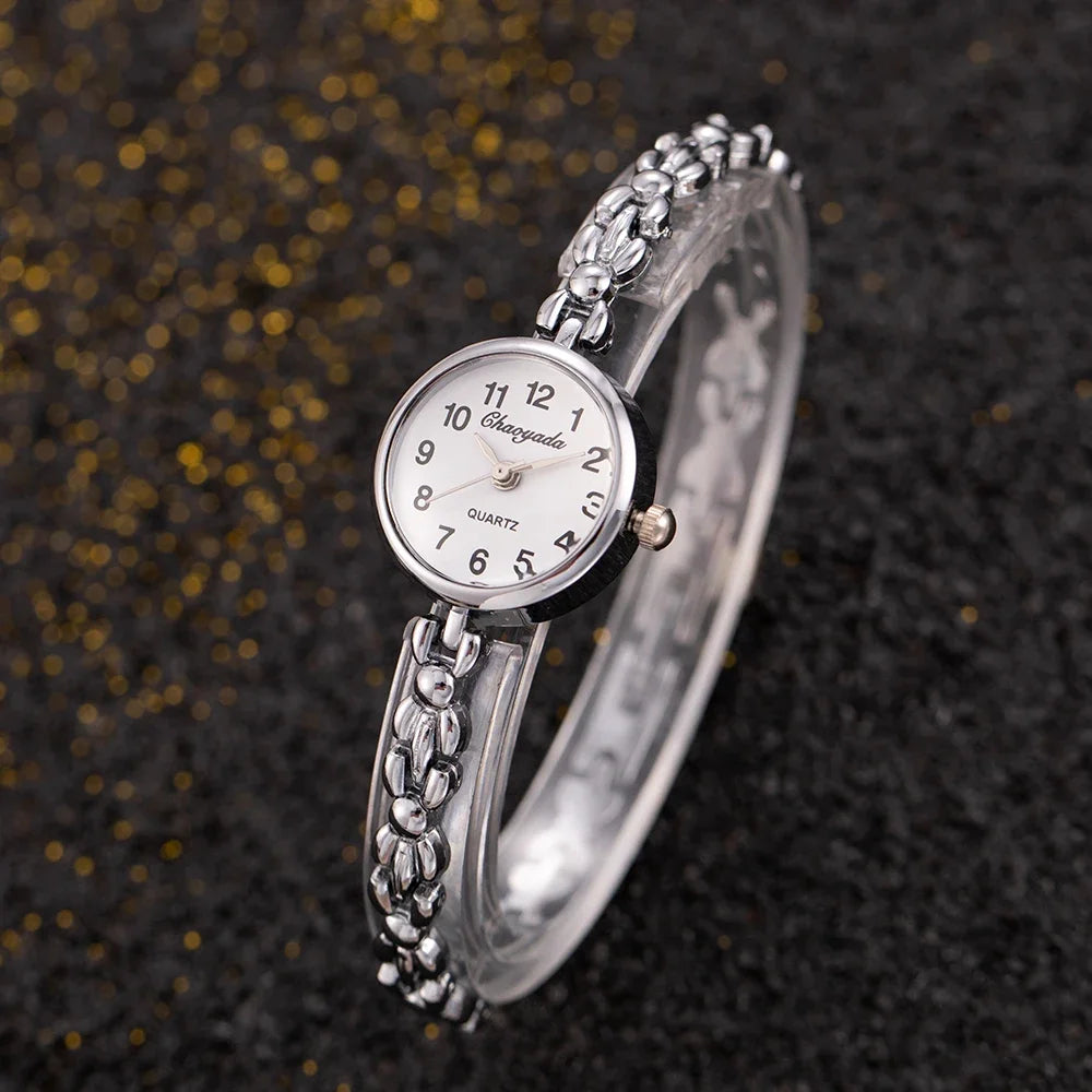 Women's Watches Set Fashion Elegant Small Dial Women Quartz Bracelet Watch Luxury Simple Ladies Wristwatch Clock Gifts relogio