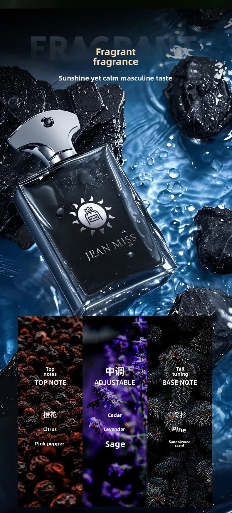 Love Interlude Perfume 100ml Memoirs Men's Perfumes Cologne Men Business Fragrance Lasting Sandalwood Charm Eau De Parfum