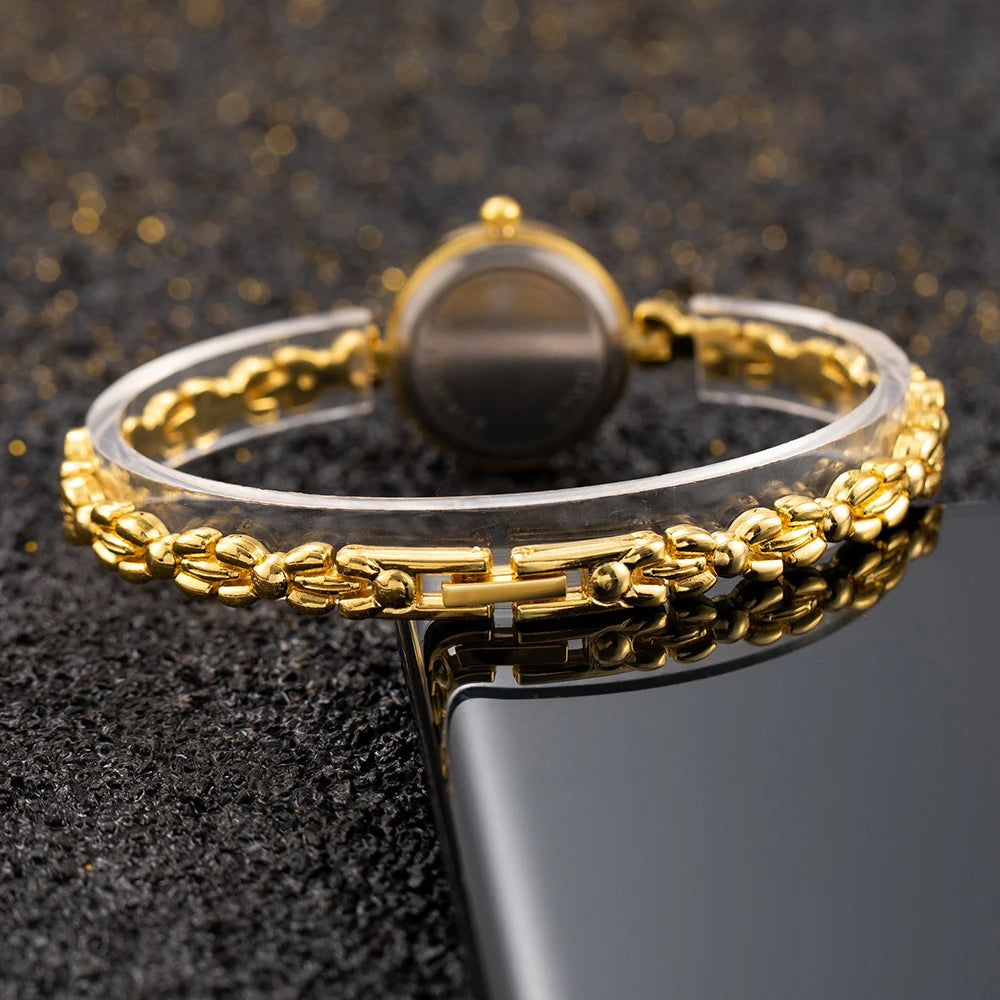 Women's Watches Set Fashion Elegant Small Dial Women Quartz Bracelet Watch Luxury Simple Ladies Wristwatch Clock Gifts relogio