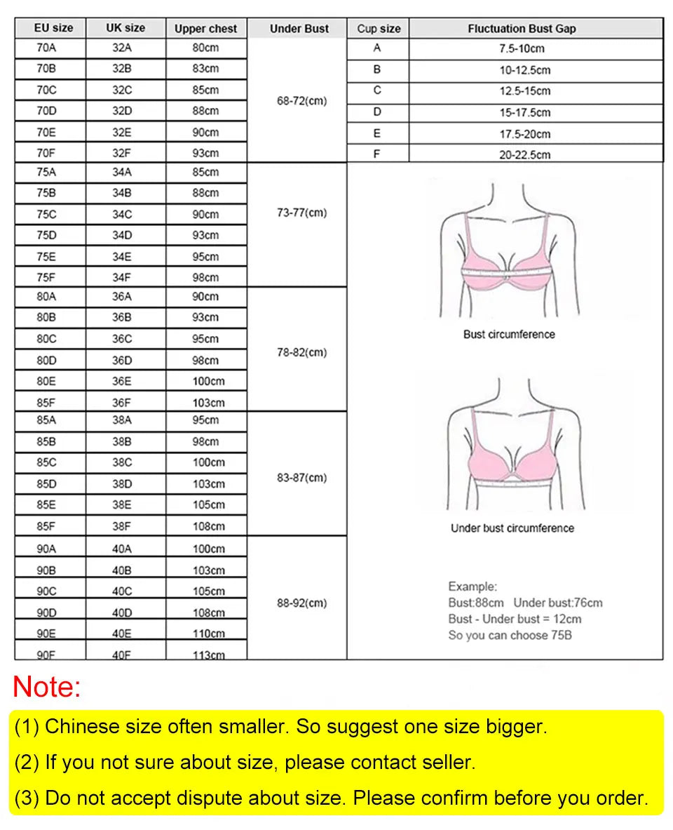 ropa interior femenina Women's Non-Underwire sexy  Bra for women black/white underwear girls lingeries lace beautiful active bra