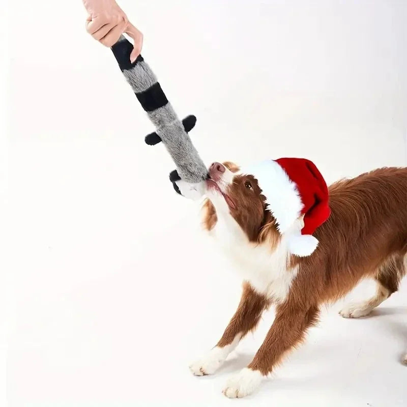 Bite Resistant Vocal Pet Products Grinding Teeth Cleaning Educational Dollplush Fur Shell Dog Toy