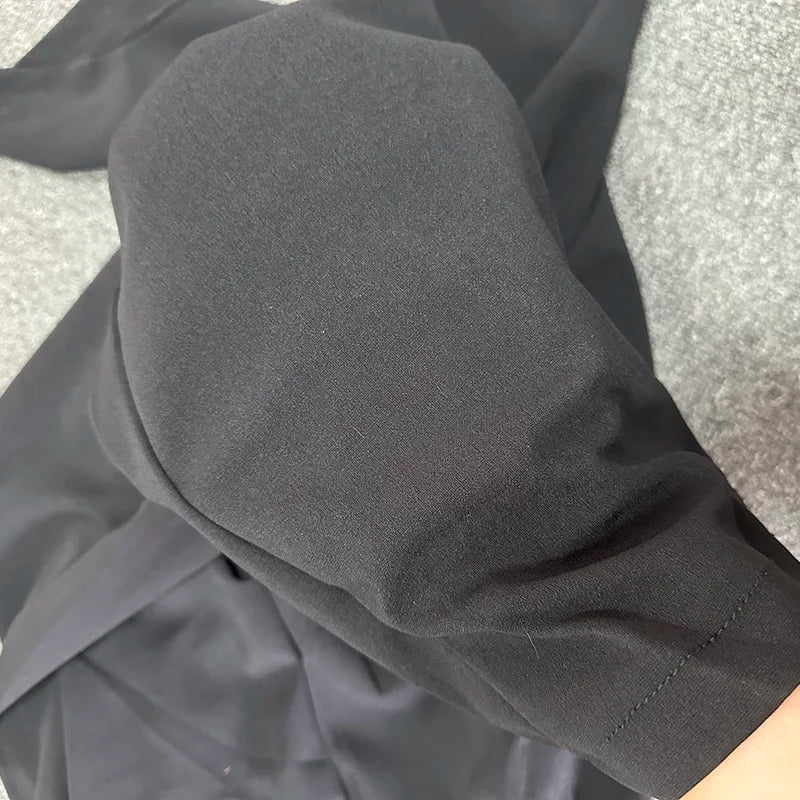 Women Suit Pants Lady Baggy High Waist Wide Leg Solid Color Trousers Female Designer Straight Leg Mom Classic Office Pant Slacks