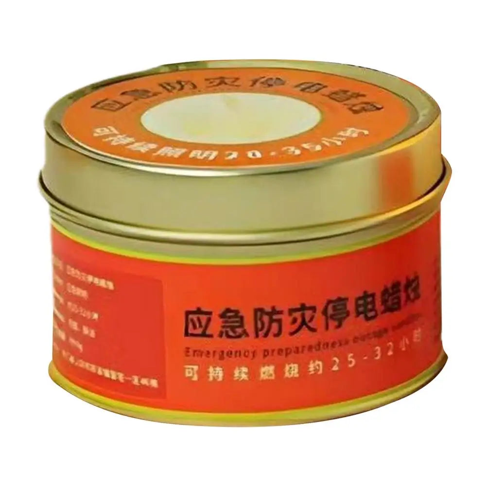 25-32 Hours Long Burning Survival Candles Smokeless Emergency disaster prevention candles Portable Power Outage Candle