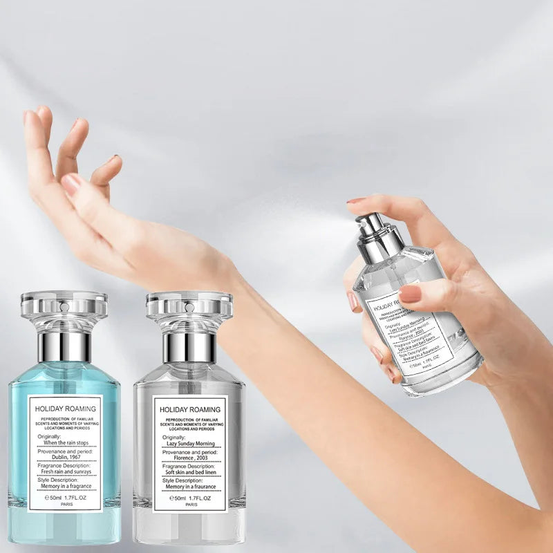 Eau De Toilette Brand Lasting Fragrance Holiday Lazy Floral Fragrance Fresh Vitality Ocean Cologne Charm Unisex Perfume Spray