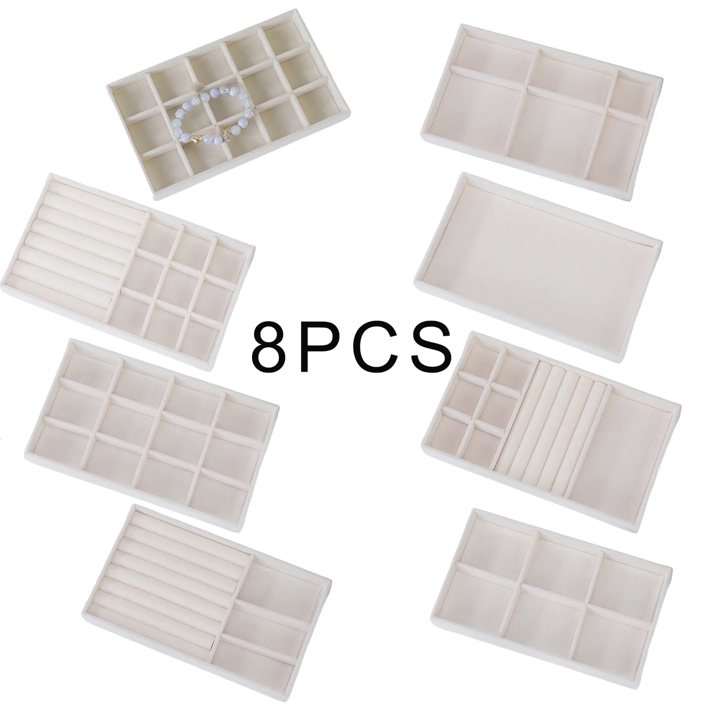 Jewelry Box Jewelry Tray Display Stand Multiple Style  Jewelry Organizer Jewelry Accessories