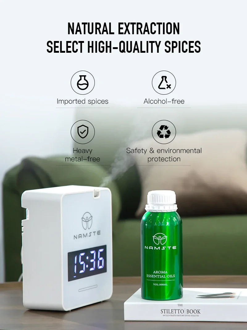 NAMSTE 500ml Perfumes Essential Oils For Aroma Diffuser Room Air Freshener Hot Sale Westin Hilton Ice age Kempinski Ritz Carlton