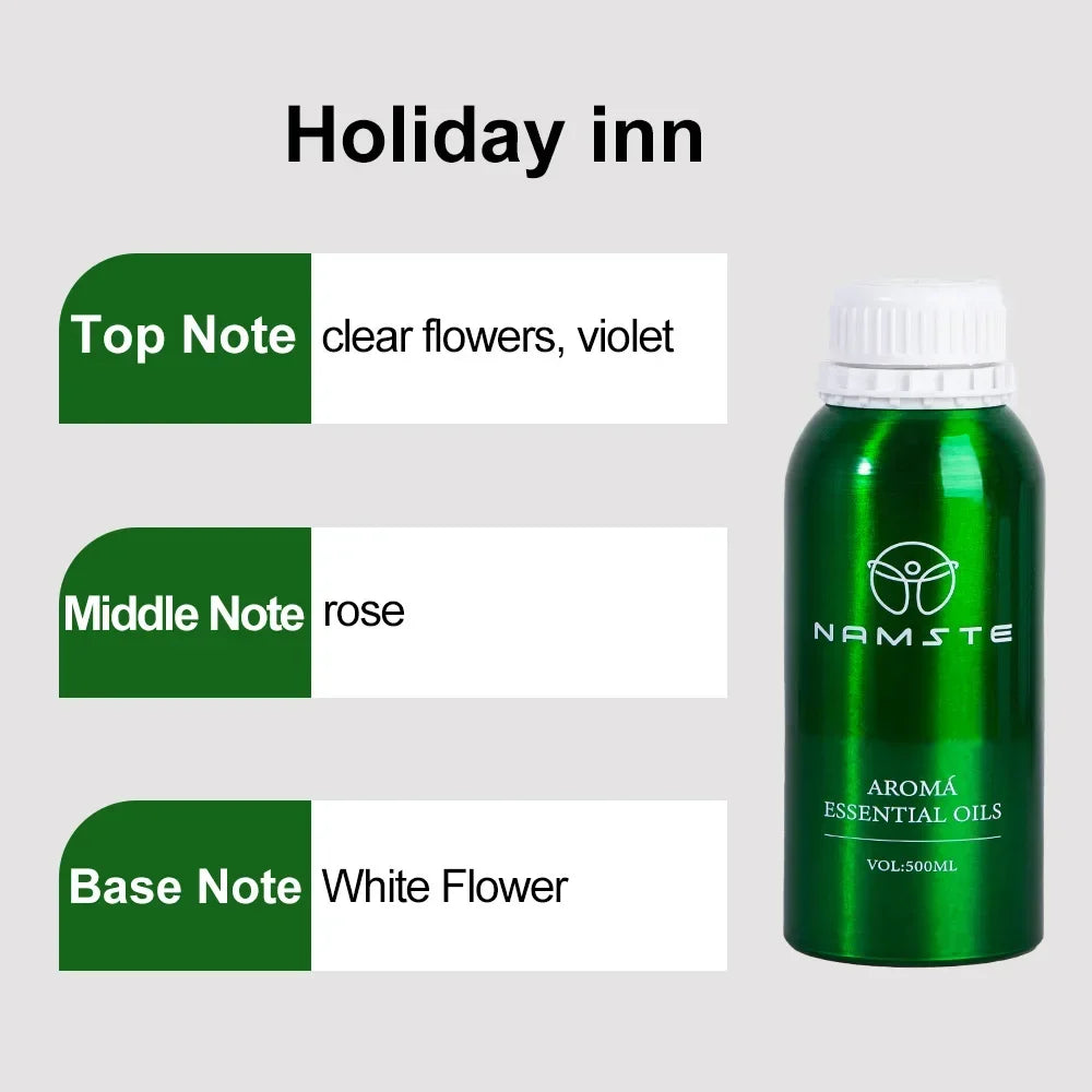 NAMSTE 500ml Perfumes Essential Oils For Aroma Diffuser Room Air Freshener Hot Sale Westin Hilton Ice age Kempinski Ritz Carlton