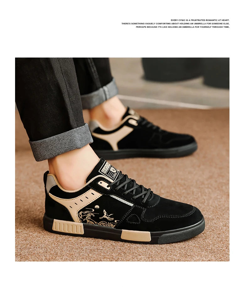 Men's Shoes 2024 New Summer Men's Low Cut Men's Sneakers Waterproof Anti Slip Comfortable Wear-resistant Oversized Casual Shoes