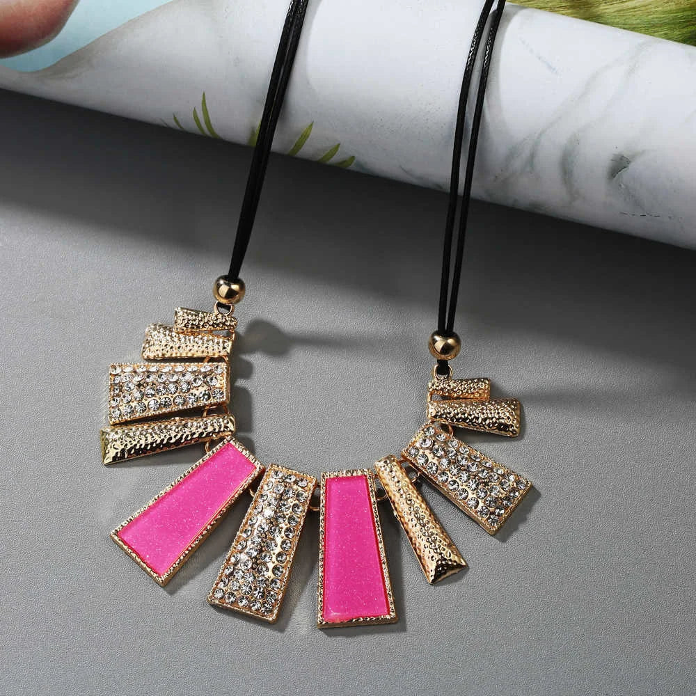 Statement Necklaces & Pendants Collier Femme For Women Fashion Boho Colar Vintage Maxi Accessories Jewelry Bijoux Christmas Gift