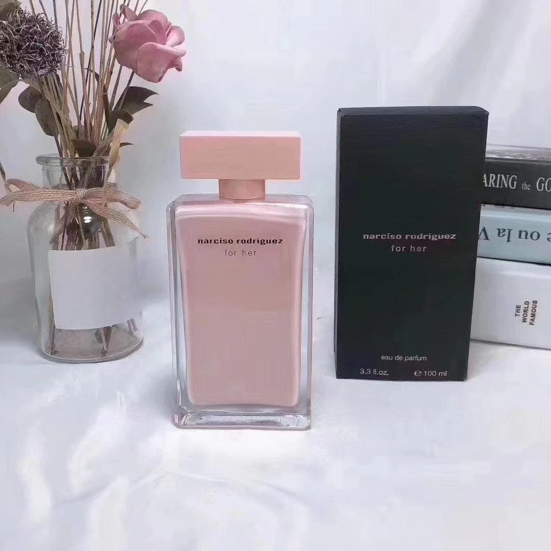 Classic Perfume Series Women's Rose Red Pure Musk Powder White Fatty Perfume Women Eau De Parfum Mujer Fragrance  Avon Perfume