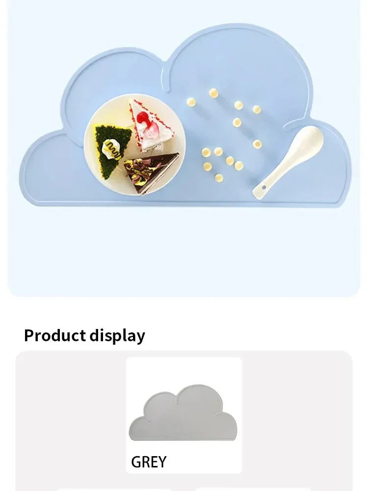 Pet Feeding Mat for Cats and Dogs with Nonspill Nonslip Waterproof Leakage Food Easy to Clean Silicone Placemats