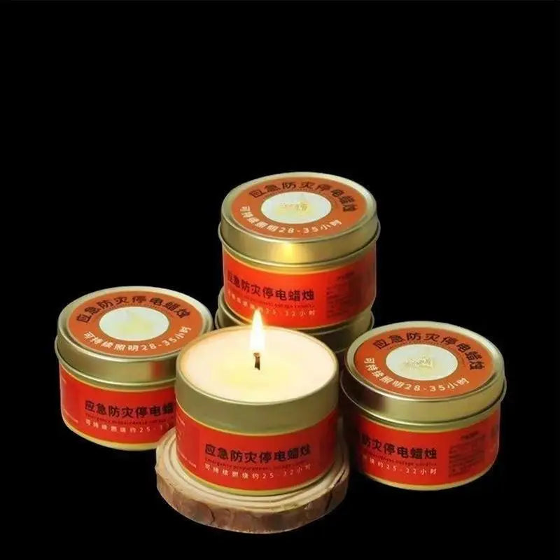 25-32 Hours Long Burning Survival Candles Smokeless Emergency disaster prevention candles Portable Power Outage Candle