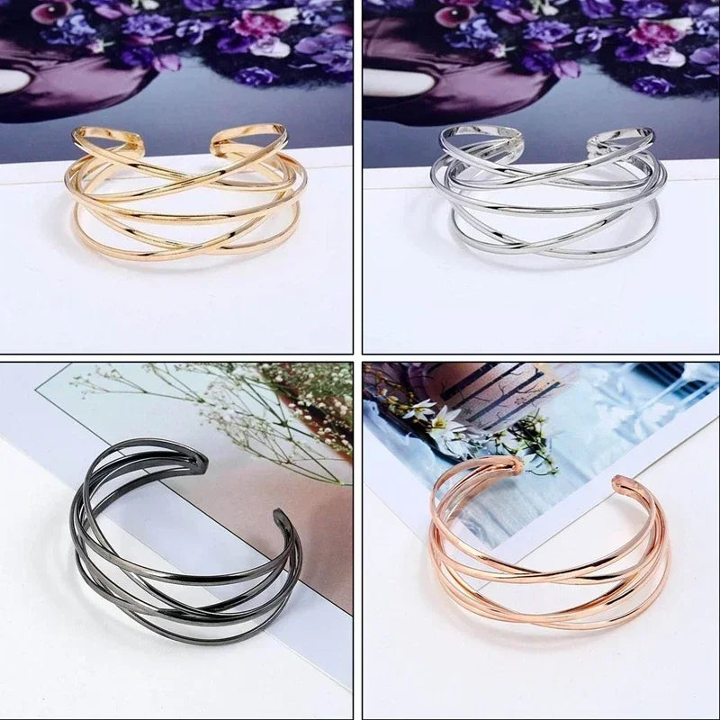 Bracelet Luxury Jewelry Rose Stainless Steel Bracelets Bangles Female Charm Bracelet for Women Pulseras Mujer Браслет Женский 팔찌
