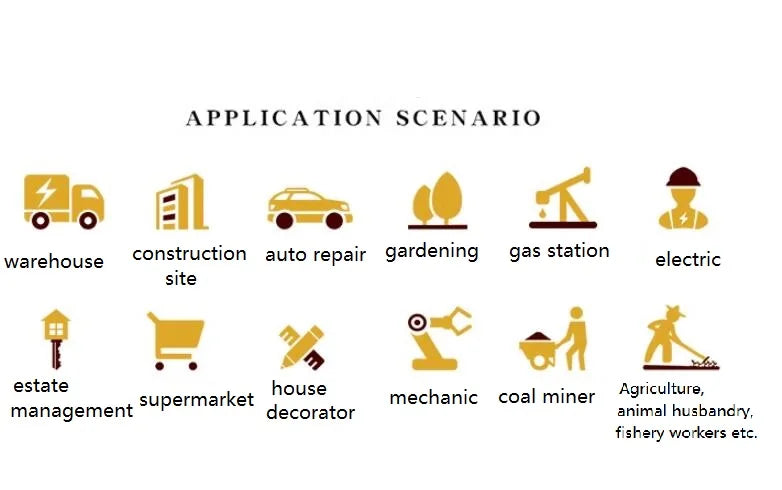 Work Trousers With Knee Pads For Men Cargo Pants Men Workwear Multi-pocket Outdoor Hiking Joggers Pants Functional Pockets Pants